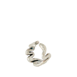 HERESY Wyrm Ring Oxidised Silver2
