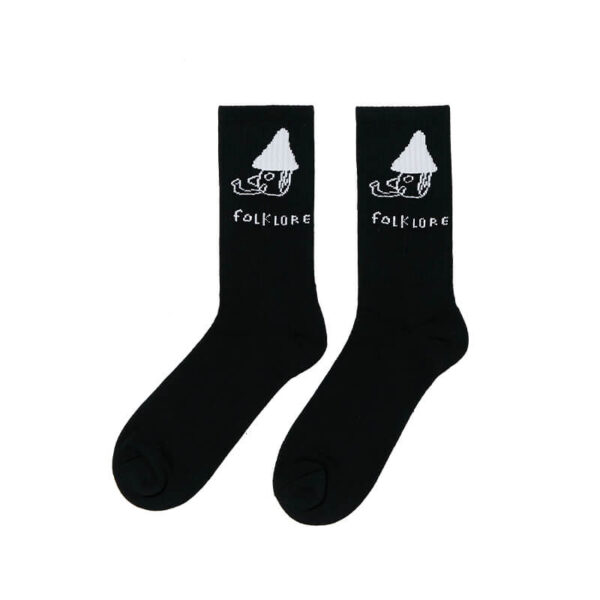 HERESY gnome socks black 1