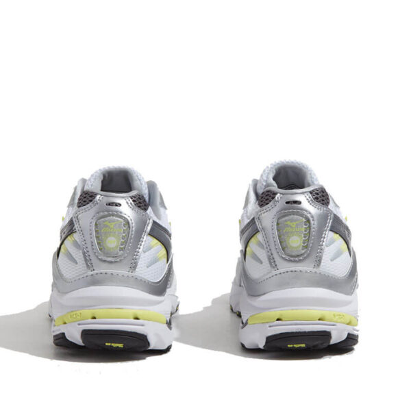 MIZUNO Wave Rider 10 - White / Sunny Lime / Silver