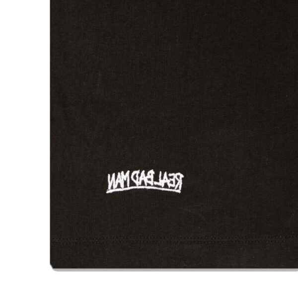 REAL BAD MAN Baseline Pocket Tee - Black