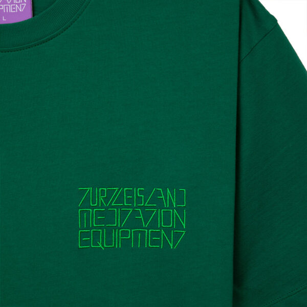 TIME Future Time Zone Tee Green3