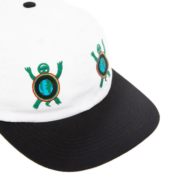 T.I.M.E. Turtle Island Two Tone Cap - White / Black