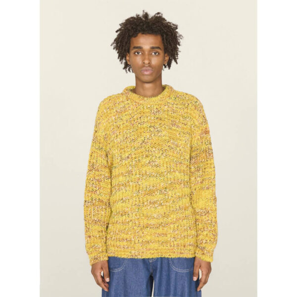 YMC Granny Space Dyed Jumper – Yellow