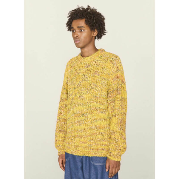 YMC Granny Space Dyed Jumper – Yellow