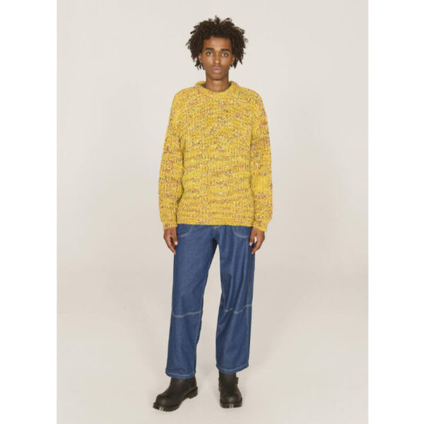 YMC Granny Space Dyed Jumper – Yellow