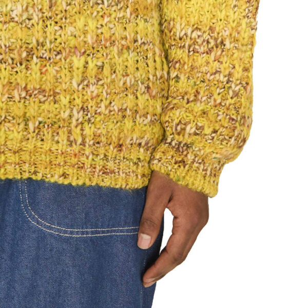 YMC Granny Space Dyed Jumper – Yellow