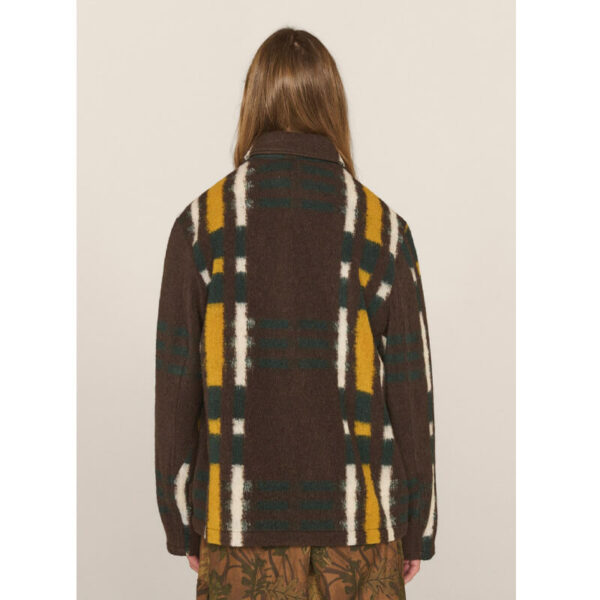 YMC Labour Chore Jacket - Brown Multi