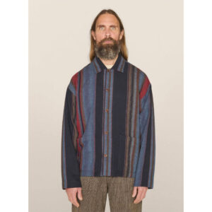 YMC PJ Overshirt - Blue Multi