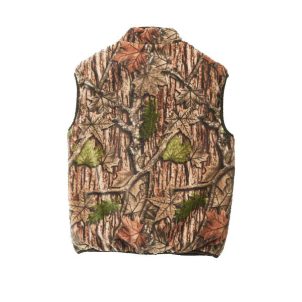 GRAMICCI Reversible Fleece Vest - Leaf Camo