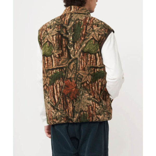 GRAMICCI Reversible Fleece Vest - Leaf Camo