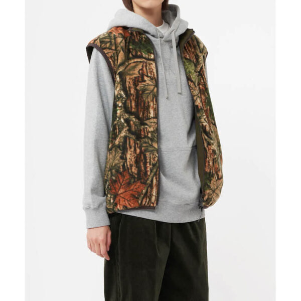 GRAMICCI Reversible Fleece Vest - Leaf Camo