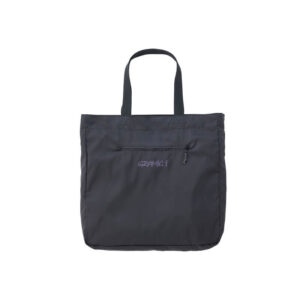 GRAMICCI shell tote black purple1