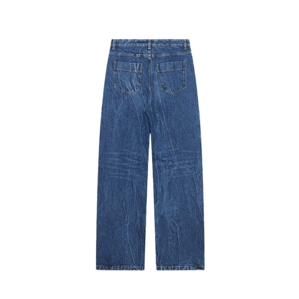 WOODWODD Ellie Baggy JeansWorn Blue2