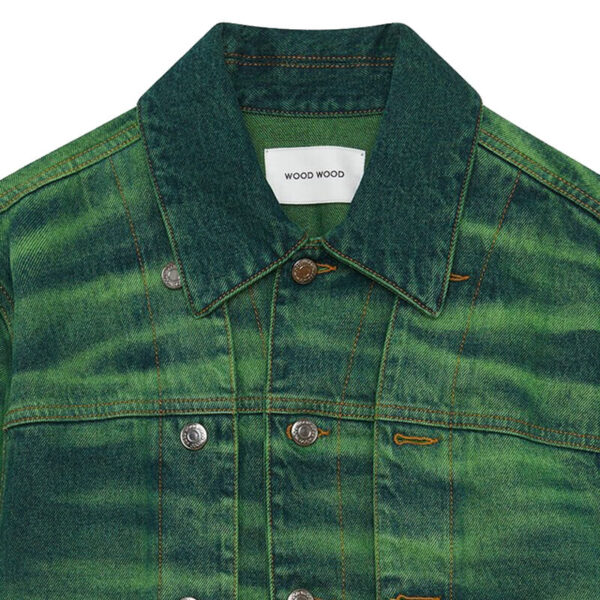 WOOD WOOD Agnes Denim Jacket - Overdye Wash