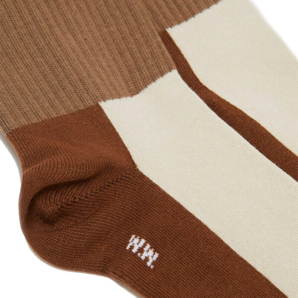 WOODWOOD Ciera Colorful Socks Brown2