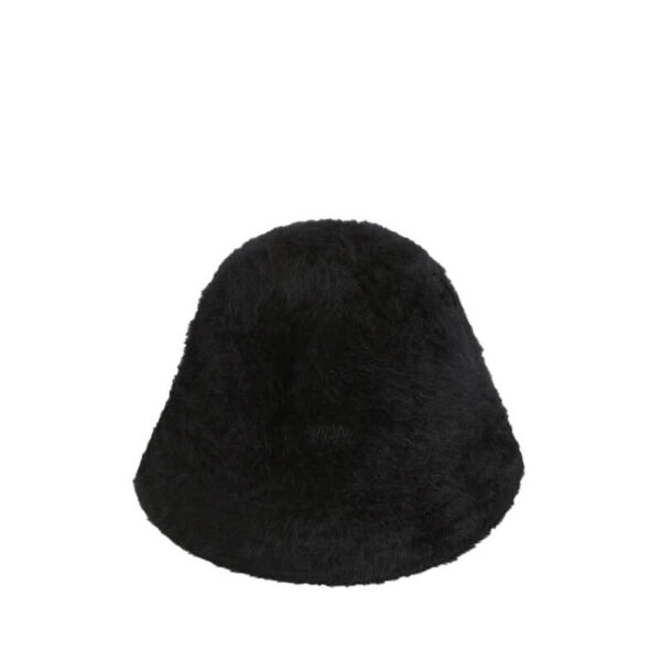 WOOD WOOD Neil Furry Bucket Hat - Black