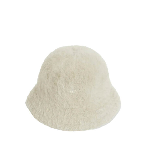 WOODWOOD Neil Furry Bucket Hat Cream1