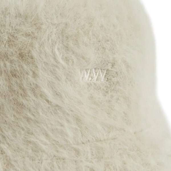 WOOD WOOD Neil Furry Bucket Hat - Cream