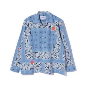 ADISH-x-NOMA-T.D.-Embroidered-Flannel-Shirt-Blue