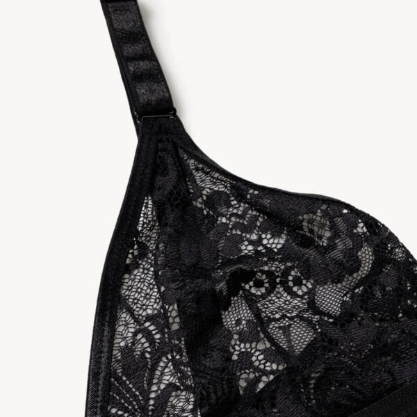 Fleur Lace Body - Black