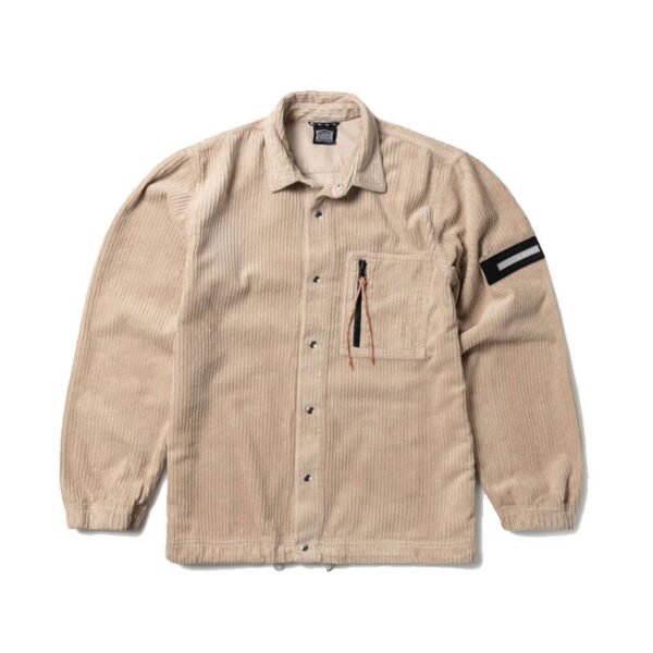 ARIES-ARISE-Corduroy-Over-Shirt-Beige