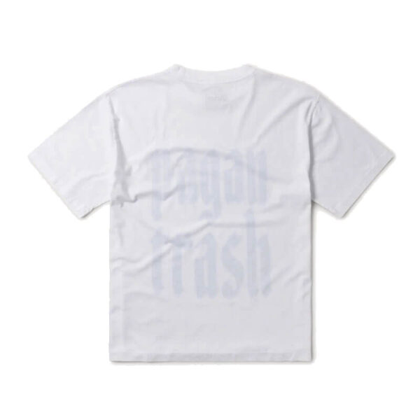 Pagan Trash Reverse Tee - White