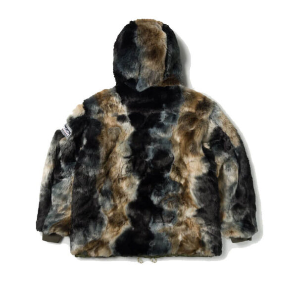 Reversible Nylon Flight Parka - Army Green