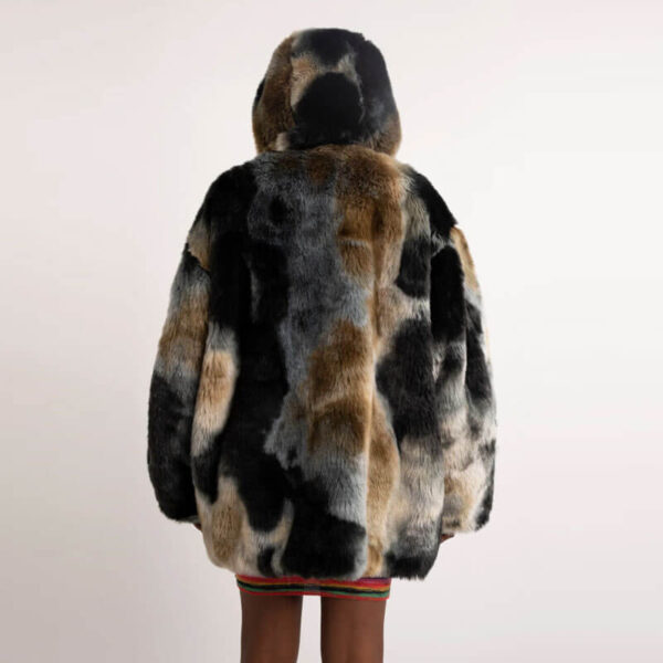 Reversible Nylon Flight Parka - Army Green