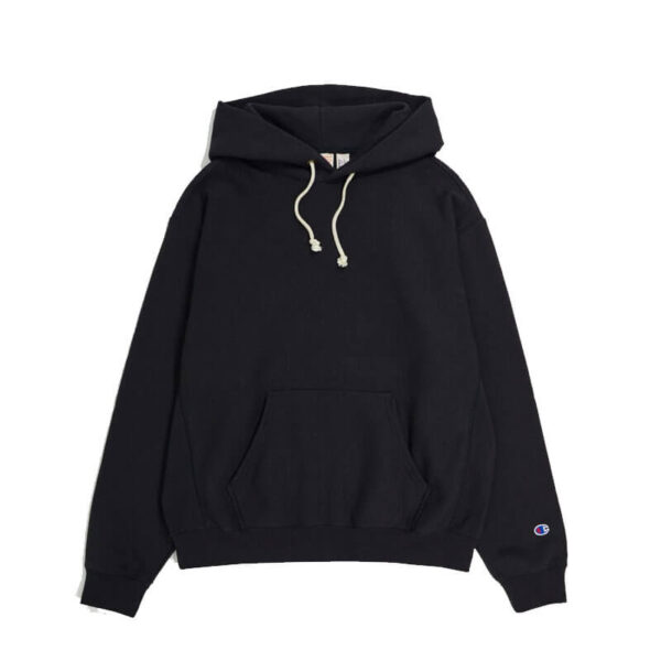 CHAMPION-REVERSE-WEAVE-Classic-Hoodie-Black