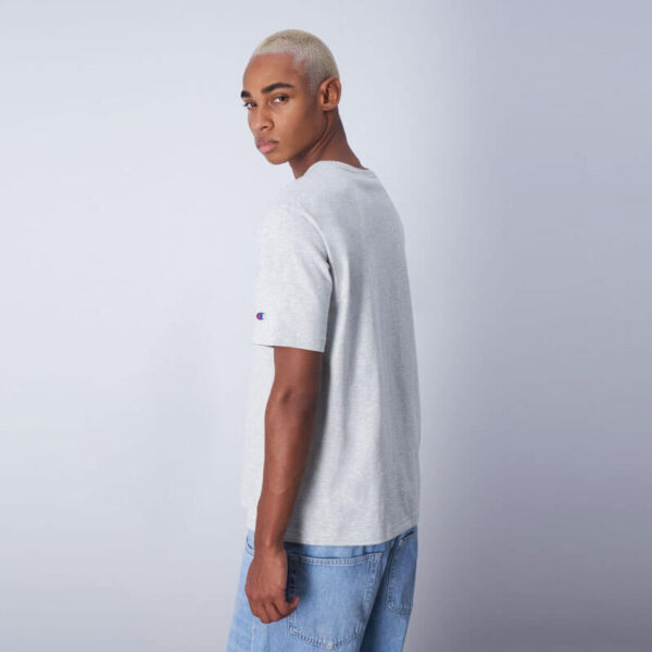 CHAMPION-REVERSE-WEAVE-Classic-Tee-Grey