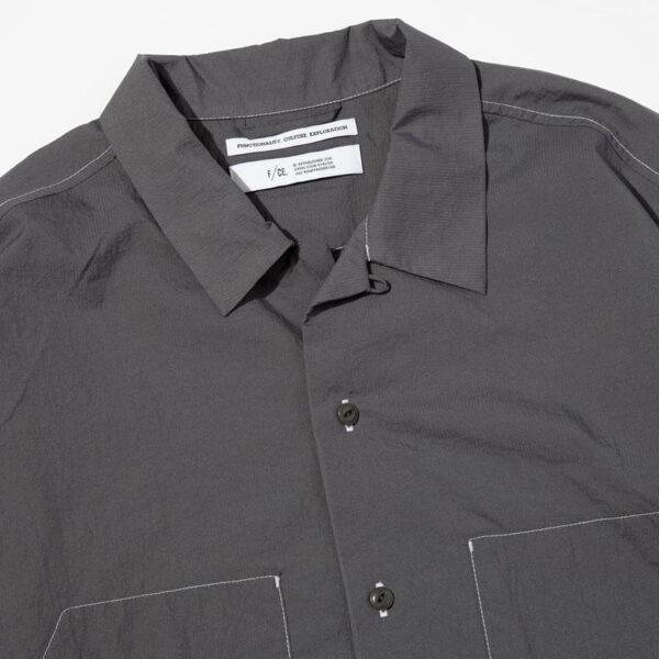 Lightweight Microrip Shirt - Gray