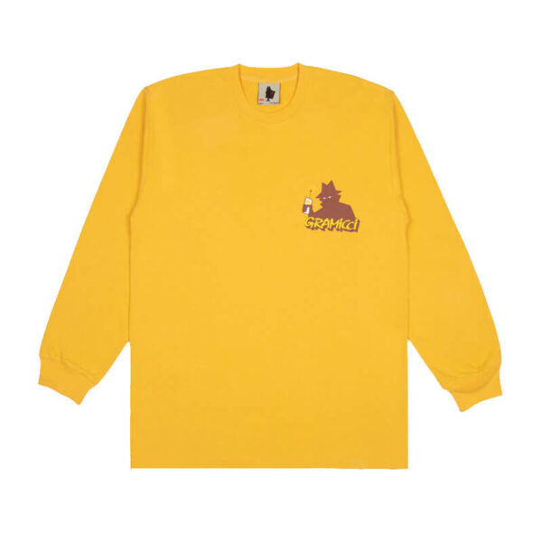 GRAMICCI-x-RBM-Record-LS-Tee-Mustard