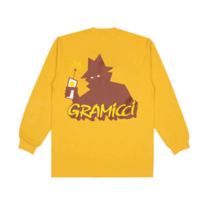 GRAMICCI-x-RBM-Record-LS-Tee-Mustard