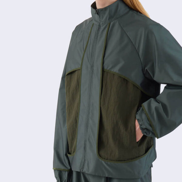 _J.L-A.L_ Cavity Jacket - Dark Green