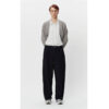 THEROOM | MFPEN Easy Trousers - Black Seersucker