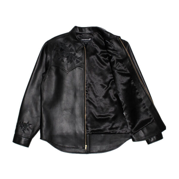 Droptop Zip Shirt - Black