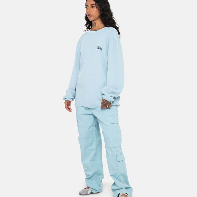 THEROOM | STUSSY Basic Stock LS Thermal - Light Blue