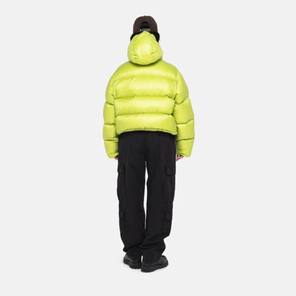 STUSSY-Microripstop-Down-Parka-Lime