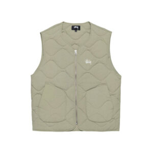 STUSSY-Recycle-Nylon-Liner-Vest--Coyote