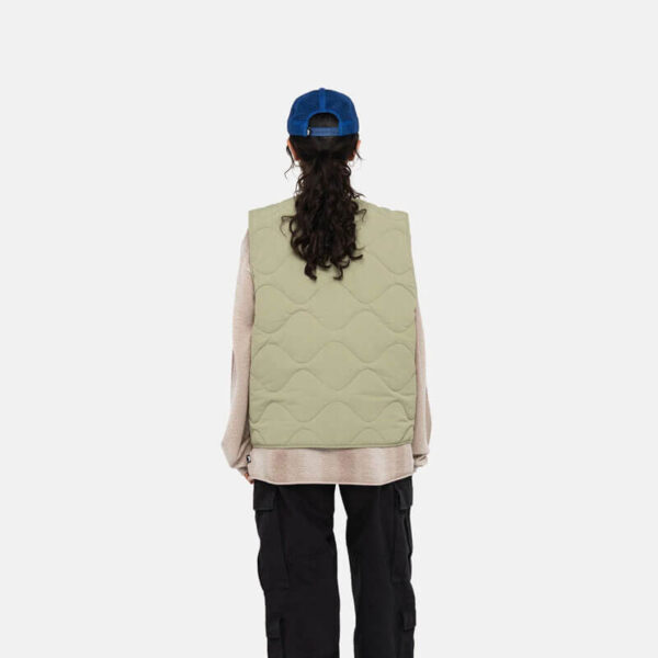 STUSSY-Recycle-Nylon-Liner-Vest--Coyote