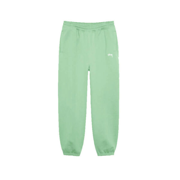 STUSSY-Stock-Logo-Pant-Zephyr-Green