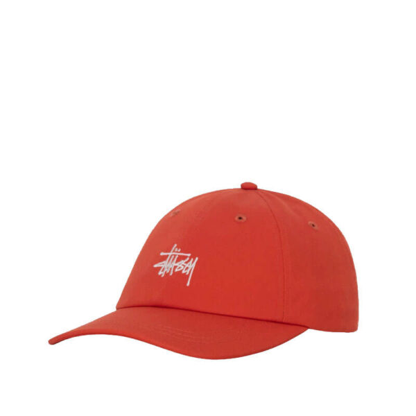 STUSSY-Stock-Low-Pro-Cap-Blood-Orange