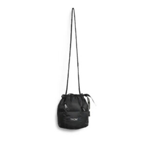 TAION Drawstring Down Small Bag - Black