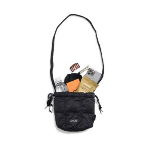 TAION Drawstring Down Small Bag - Black