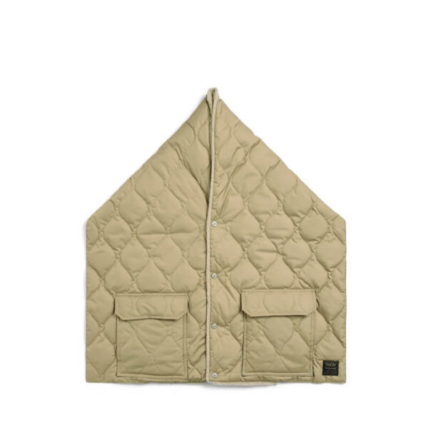 TAION Military Reversible Stole - Coyote / Light Beige