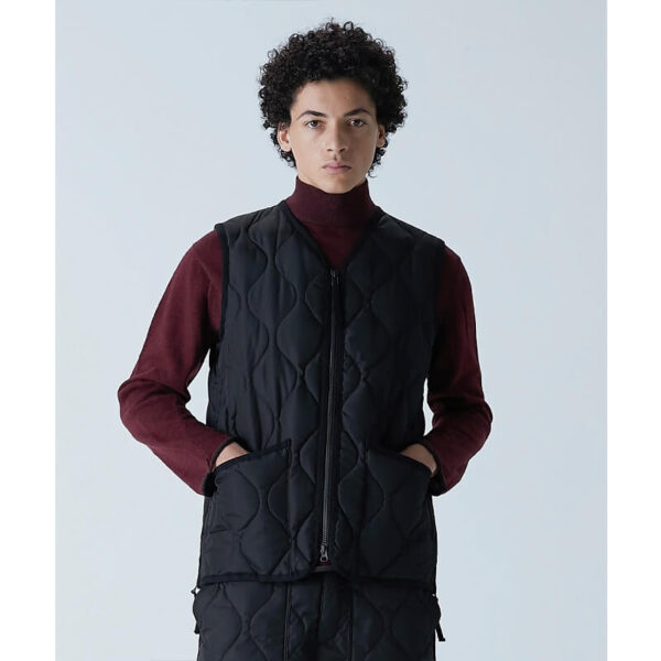 TAION Military V-Neck Vest - Black