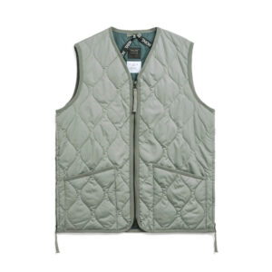 TAION Military V-Neck Vest - Dark Sage Green