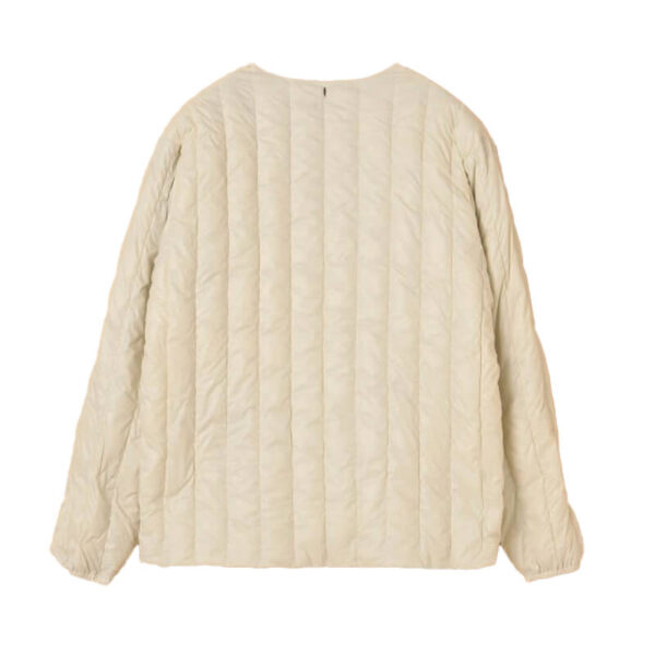 TAION for BEAMS LIGHT Reversible China Jacket - Off White / Sage