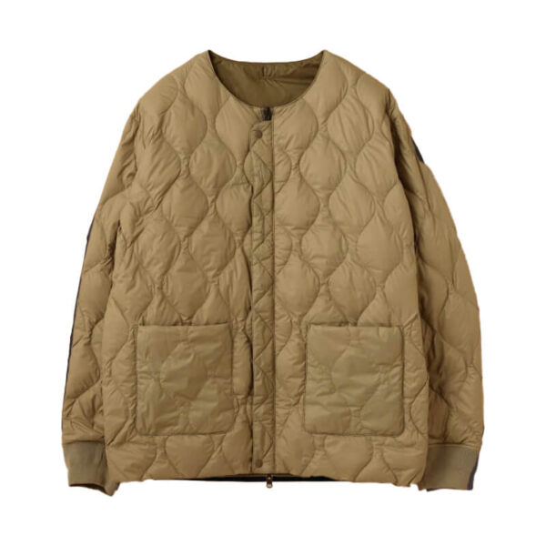 TAION for BEAMS LIGHT Reversible MA-1 Jacket - Olive / Beige