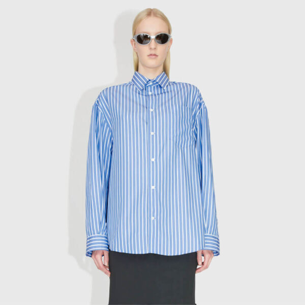 Maxine Oversized Shirt - Blue